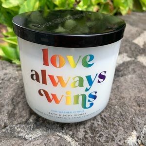 Bath and body works sun washed citrus candle